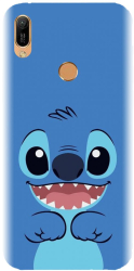 Husa din silicon compatibila cu Huawei Y6s - model Stitch 