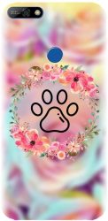 Husa din silicon compatibila cu Huawei Y7 2018 - model Animal Love 