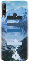 Husa din silicon compatibila cu Huawei Y7p - model Color Scheme Iarna