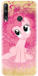 Husa din silicon compatibila cu Huawei Y7p - model Pinkie pie 