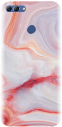 Husa din silicon compatibila cu Huawei Y9 2018 - model Abstract 102 
