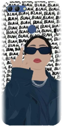 Husa din silicon compatibila cu Huawei Y9 2018 - model Girl Power 