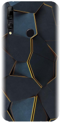 Husa din silicon compatibila cu Huawei Y9 2019 - model Abstract Draw 