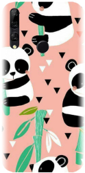 Husa din silicon compatibila cu Huawei Y9 2019 - model Baby panda 001 