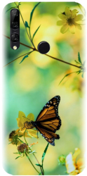 Husa din silicon compatibila cu Huawei Y9 2019 - model Butterfly 001 