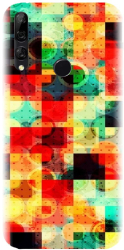 Husa din silicon compatibila cu Huawei Y9 2019 - model Colorful Abstract 