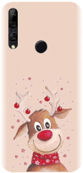 Husa din silicon compatibila cu Huawei Y9 2019 - model Craciun 