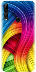Husa din silicon compatibila cu Huawei Y9 2019 - model Culori