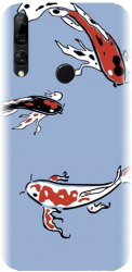 Husa din silicon compatibila cu Huawei Y9 2019 - model Fish 