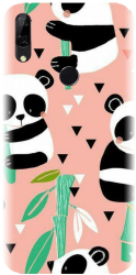 Husa din silicon compatibila cu Huawei Y9 Prime 2019 - model Baby panda 001 