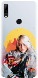 Husa din silicon compatibila cu Huawei Y9 Prime 2019 - model Billie Eilish 