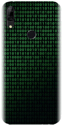 Husa din silicon compatibila cu Huawei Y9 Prime 2019 - model Binary Code 