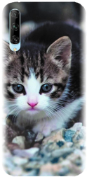 Husa din silicon compatibila cu Huawei Y9s - model Animal Cat 