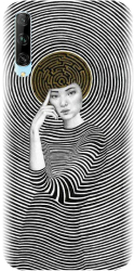 Husa din silicon compatibila cu Huawei Y9s - model Collage Maze 