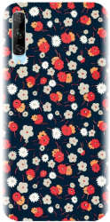 Husa din silicon compatibila cu Huawei Y9s - model Floral Colorat 