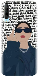 Husa din silicon compatibila cu Huawei Y9s - model Girl Power 