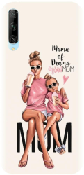 Husa din silicon compatibila cu Huawei Y9s - model Mama 