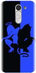 Husa din silicon compatibila cu Lg Bello - model Angel Devil 