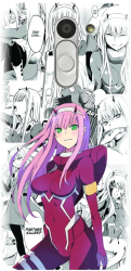 Husa din silicon compatibila cu Lg Bello - model Anime Zero Two 