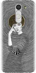 Husa din silicon compatibila cu Lg Bello - model Collage Maze 