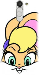 Husa din silicon compatibila cu Lg Bello - model Lola Bunny 