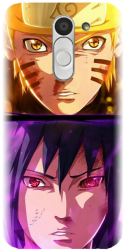 Husa din silicon compatibila cu Lg Bello - model Naruto Uzumaki 2 