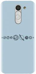 Husa din silicon compatibila cu Lg Bello - model Planets 