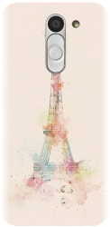 Husa din silicon compatibila cu Lg Bello - model Turnul Eiffel 