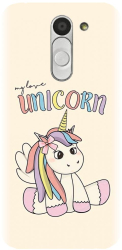 Husa din silicon compatibila cu Lg Bello - model Unicornul meu 