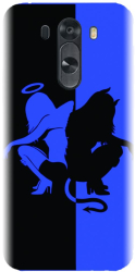 Husa din silicon compatibila cu Lg G3S - model Angel Devil 