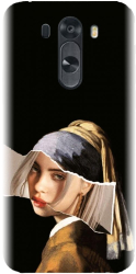 Husa din silicon compatibila cu Lg G3S - model Billie art 