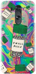 Husa din silicon compatibila cu Lg G3S - model Trippy Pills 