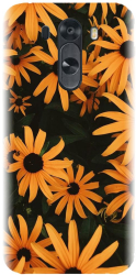 Husa din silicon compatibila cu Lg G3S - model Yellow Flowers