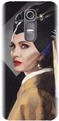 Husa din silicon compatibila cu Lg G4 - model Girl With A Pearl 