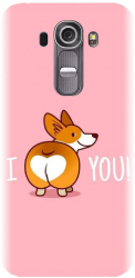 Husa din silicon compatibila cu Lg G4 - model I Corgi U 
