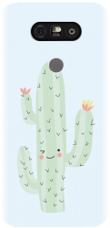 Husa din silicon compatibila cu Lg G5 - model Cactus 
