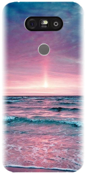 Husa din silicon compatibila cu Lg G5 - model Calm Sea 