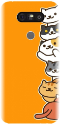 Husa din silicon compatibila cu Lg G5 - model Cat Tower 
