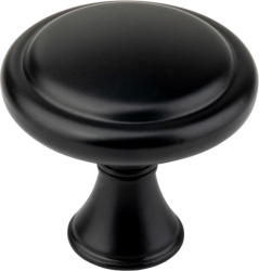 Buton pentru mobila Artesi finisaj negru D 32 mm 
