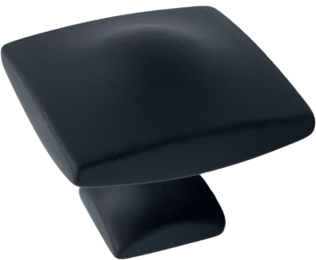 Buton pentru mobila Gao finisaj negru mat 25x25 mm 
