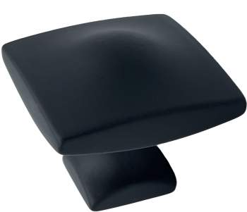 Buton pentru mobila Gao finisaj negru mat 30x30 mm 