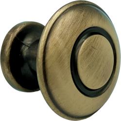 Buton pentru mobila Oren finisaj bronz antichizat D 31 mm