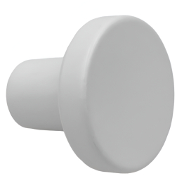 Buton pentru mobila Otis finisaj alb mat D 30 mm 