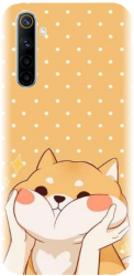 Husa din silicon compatibila cu Realme 6 - model Lovely Dog 