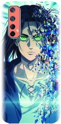 Husa din silicon compatibila cu Realme 7 - model Anime Aot CSR 1300 