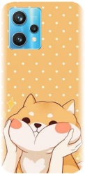 Husa din silicon compatibila cu Realme 9 Pro - model Lovely Dog 