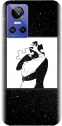 Husa din silicon compatibila cu Realme GT Neo 3 5G - model Love It S In The Air 