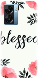 Husa din silicon compatibila cu Realme Narzo 50 5g - model Blessed 
