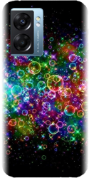 Husa din silicon compatibila cu Realme Q5i 5g - model Rainbow Colored Soap Bubbles 