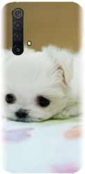 Husa din silicon compatibila cu Realme X50 - model Puppies 001 